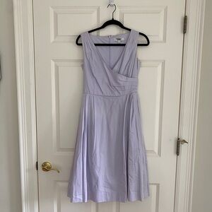 Isaac Mizrahi for Target lilac fit and flair dress, size 2